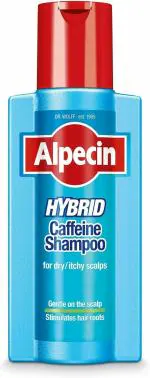 Alpecin Hybrid Shampoo For Sensitive and Dry Scalps & For Natural Hair Growth 250ml