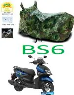 RONISH Waterproof Two Wheeler Cover for Yamaha (RayZR 125 Fi, Multicolor)