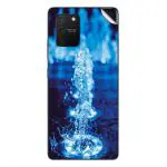 GADGETSWRAP Printed Vinyl Skin Sticker for Samsung Galaxy S10 Lite - timelapse photography off water fountain