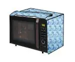 The Furnishing Tree Microwave Oven Cover for IFB 17 L Solo 17PM MEC 1 Surface Pattern Blue
