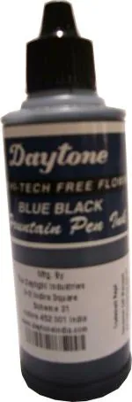 Daytone Fountain Pen Ink Blue-Black 60 Ml. Pack of 15