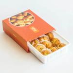 Dessert Drama by Kesar Sweets| Delicious Balushahi Sweets| Badusha Sweet - 400 g, Pure Desi Ghee Mithai, Homemade Sweets Gifts Pack for Family, Friends & Staff