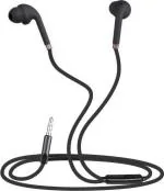 Zebronics In The Ear Zeb Corolla Wired Headset, Black