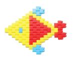 Kidsbuddy 120+ Bullet Building Blocks for Creative Kids Learning Bullets Shaped STEM Building Blocks Toy Set for Kids, DIY Plastic Puzzle Block Toy Bullet Design Construction Blocks Toys for Boys & Girls