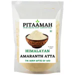 Pitaamah Amaranth Atta - 1Kg - Amaranth flour - Rajgira Flour - Hand Roasted & Stone Ground