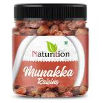 NATURITION Munakka 250g - Premium Raisins Large King Size Whole Dried Munakka Dry Fruits Natural Munakka , Munakka Raisins Rich in Nutrients