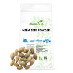 Nutrixia Neem seeds Powder Churna-Beej-Neem Ke bee-Neem-Azadirachta Indica-Lemon 100 Gms