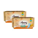 Ammy Ultra XXL Sanitary Napkins with Wings | Super Absorbent Core | 60 Sanitary Pads 2 Packs of 30 Pcs Each(60 Napkins)