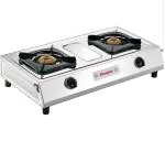 Premier Chic Stainless Steel Manual Gas Stove (2 Burners)