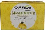 Soft Touch Mango Butter Organic Tripple Pressed Soap - 125 g