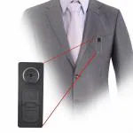 PROUNIC Shirt Button Camera, Hidden/Concealed Mini Camera with Audio and Video Recording
