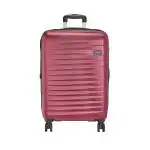 Safari Fiesta Hardside Suitcase 8 Wheels, Medium Size Check-in Luggage Trolley Bag Wine Color 79cm
