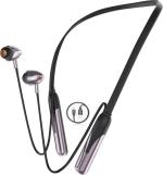 Cihlex Black Super Bass Bluetooth Earphones Neckband Headphone 26Hr Headset