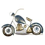 GHAR DECOR INDIA Iron Handpainted Golden Ginkgo Leaves for Home Decor living room