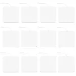 HANNEA 12pcs Electrode Pads TENS Unit Pads, 2'' Electrode Replacement Patches with Upgraded Self-Stick Performance and Non-Irritating Design for Electrotherapy