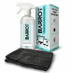 BARROT 2-in-1 Universal Screen Cleaner Kit 500ml | Ideal for Flat Screen TVs, Laptops & Macbooks, iPad & Tablets, Mobile Phones, Monitors, Camera Lenses & more | Includes 500ml Cleaning Liquid & Plush Microfiber | Alcohol Free Formula