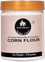 Food Library The Magic of Nature Corn Flour, 250 G (Pack Of 1)