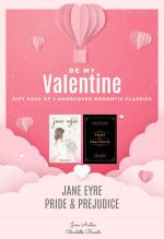 Abhishek Publications-BE MY VALENTINE Gift: Pack of 2 Hardback Romantic Classics (Jane Eyre & Pride & Prejudice)