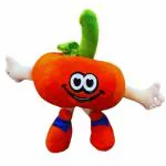 Mapache^TM Soft Toy Tomato Stuff Toy 32cm for Young Kids & Toddlers,Safe Toy, TOMATY Toy,Color(Tomato Orange)