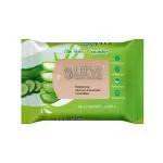 LIEVE Aloe Vera & Cucumber Facial Wipes Cotton Face Cleaning Wet Wipes Tissue Paper Makeup Remover Facial Wash Napkin Face Wipes Disposable Multi-Purpose for Men and Women PO-1