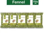Trinetra Fennel 1250 g (250g X 5 Pack) Saunf