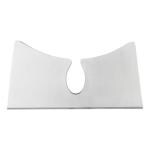 Finality Silver Steel Tissue Holder