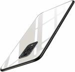 RICHBURG Poco M2 Pro White Glass Light Weight Mobile Back Cover