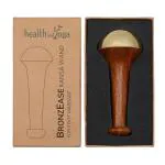HealthAndYoga BronzEase Kansa Wand Bronze Foot Massager - Stick - Smooth