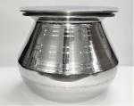 NAAYAGI - TIRUPPUR THEKSHA SPECIAL, guntu pot, theksha , MILK BOILER, RICE MAKER, Premium Stainless steel Made - 2 litre approx ( )