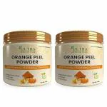Ultra Health Care Orange Peel Powder for Oil Control,Tan Removal,Acne Scars,Sun Protectant,Skin whitening , Glowing Skin Natural Face Pack -100gm, Pack of 2
