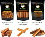 Elaisha Srilanka Whole Ceylon Cinnamon Stick, Cassia Cinnamon Roll And Cinnamon Bark Stick, 150 G (Pack Of 3)