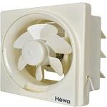 Hewa Ventilo 200mm (square) HIGH SPEED Exhaust with Dust Protection Shutters (IVORY) 200 mm Exhaust Fan (IVORY)