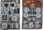 Littlemore Multicolor Combo Of Kitchen Set And Coffee Cup For Kids