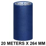 VCR Blue Masking Tape - 20 Meters in Length 264mm / 11