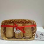 Arola Bamboo Crafts Gift Pack (3 Bamboo Cups, 1 Bamboo Basket)