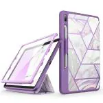 i-Blason Cosmo For Samsung Galaxy Tab S7 FE 12.4 Inch Multicolor Full-Body Trifold Stand Back Cover
