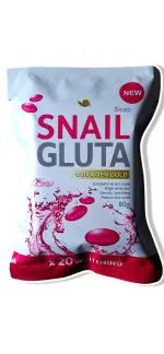 Hani Po PSL SNAIL WHITE GLUTA COLLAGEN PLSU X10 -80G- THAILAND product pack of 1