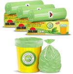 Shalimar Compostable/Biodegradable/Eco Friendly Garbage Bags 30 X 37 Inches (Extra Large) 20 Bags ( 2 Rolls ) Dustbin Bag/Trash Bag - Green Color