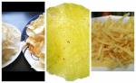 JEETBYKSHS Desi Potato papad Aloo Chips+Aloo lacha+aloo papad 400gms Each Total Weight 1200 gms