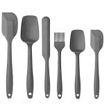 Flypro Random Rubber Non Scratch Heat Resistant Spatula Set Set Of 6