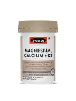 Swisse Magnesium & Calcium+ D3 60 Tablets