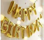 FANEX Solid Birthday Decoration Foil Ballon(Pack of 13)