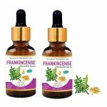 MANSA NUTRI 100% Pure & Natural Essential Oil - Undiluted Steam Distilled Essential Oil (Frankincense, Pack of 2)