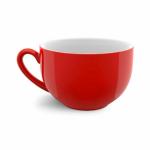 Femora Red Ceramic Jumbo Maggie, Soup and Coffee Mug 400 ml