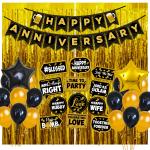 Party Propz Happy Anniversary Decoration Kit -42 Pcs