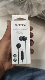 Sony MDR-EX15AP In-Ear Earbud with Microphone - Black (MDREX15AP/B)
