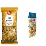 P.K Gad Mixture Namkeen/Dalmoth (1 Kg) With Free Jeera Cookies (200 Gm) | Snacks