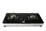 Hornbills Premium LPG Hob Design Stainless Steel 3D Pan Support Automatic 2 Burner Gas Stove