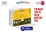 Chuchumama taped style baby diaper (XXL) Size Baby Diaper taped, 40 count, with Bubble Bed Technology for comfort