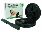 Protoner EXWHEEL Plastic Double Exercise Wheel with Knee Mat